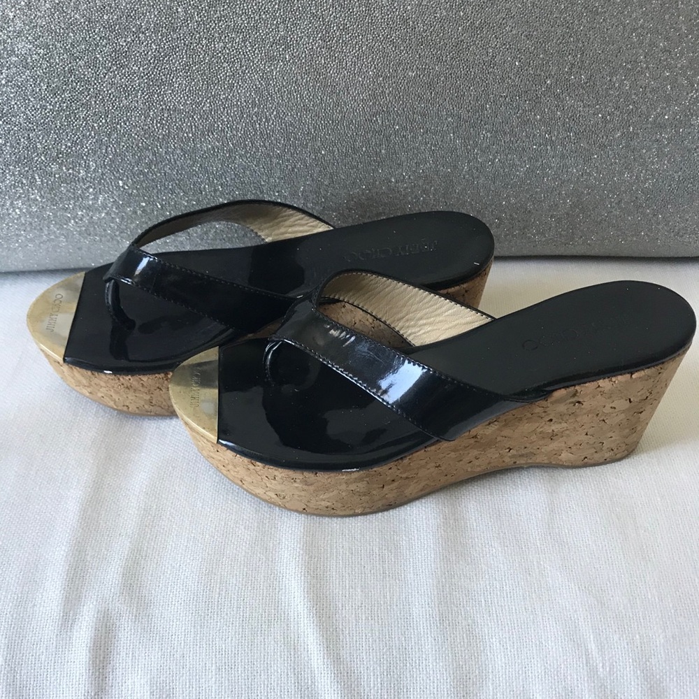 Jimmy Choo wedge sandals